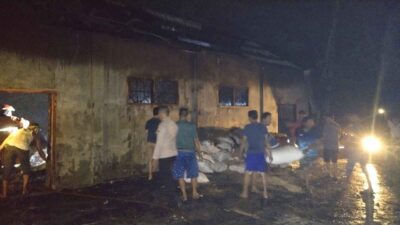 Rice Mill di Pekalongan Terbakar, Diduga Akibat Korsleting Listrik