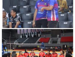 Tim Voli Putri Kabupaten Melawi Mengalahkan Tim Putri Sekadau di Kapolda Cup 2024