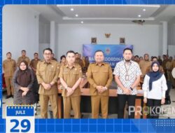 Bupati Melawi Pimpin Rakor Bersama KPK RI Terkait Program Pemberantasan Korupsi Terintegrasi Tahun 2024