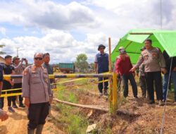 Kunjungan Kerja Kapolres Sintang, Susur Perbatasan dengan Kendaraan Roda Dua