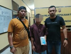 Polsek Nanga Pinoh Mengamankan Seorang Terduga Pelaku Pencurian Handphone