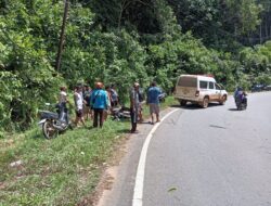 Laka Antara Mobil Truk Tangki BBM dengan Sepeda Motor di Kecamatan Nanga Tayap, 2 Orang Meninggal Dunia