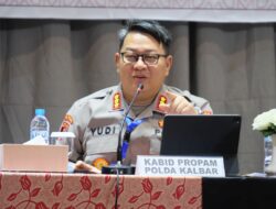 Maksimalkan Pengawasan Personel Polri, Polda Kalbar Gandeng BNN Provinsi Kalbar Dan Himpunan Psikologi Kalbar Laksanakan Proyek Perubahan