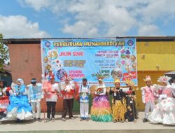 Carnaval Fashion show Dan jalan sehat perguruan Muhammadiyah