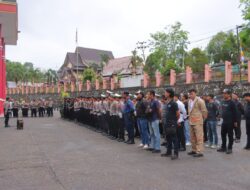 Polres Sintang Kerahkan Personel Gabungan, Amankan Pelantikan dan Pengambil Sumpah Janji DPRD Kabupaten Sintang Terpilih