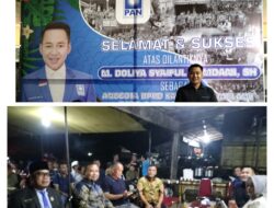 Gelar Syukuran Di Kediamannya M.Doliya Syaiful Ramdani SH Setelah Resmi Di Lantik Sebagai Anggota DPRD kabupaten Melawi Periode 2024-2029