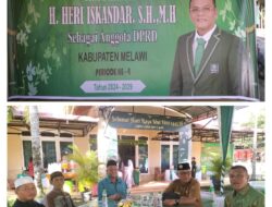 Kembali Terpilih menjadi Anggota DPRD kabupaten Melawi yang ke -4 Kalinya H.Heri Iskandar Gelar syukuran