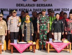 Polres Melawi Gelar Deklarasi Bersama Menyambut Pilkada 2024