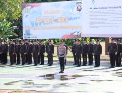 Polres Melawi Gelar Upacara Peringatan Hari Kesaktian Pancasila