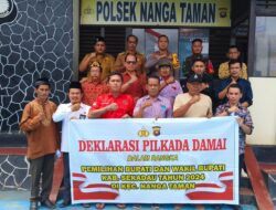 Deklarasi Pilkada Damai di Nanga Taman: IPDA Bari Serukan Persatuan di Tengah Perbedaan
