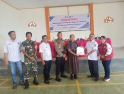 Sosialisasi di Desa Belonsat, Ketua TP-PKK Dukung Langkah Polsek Belimbing