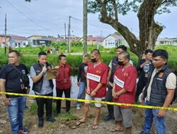 Polresta Pontianak Gelar Rekonstruksi Kasus Penganiayaan yang Berujung Hilangnya Nyawa Anak Dibawah Umur