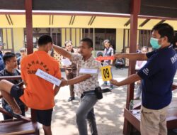 Polres Melawi Gelar Rekonstruksi, AD Peragakan 18 Adegan