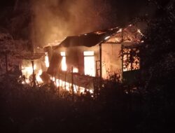 Kebakaran Rumah di Loka Jaya, Ipda Jefri Manurung Pastikan Tidak Ada Korban Jiwa