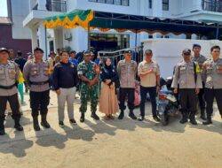 Polres Sintang Kawal Kampanye Paslon Bupati dan Wakil Bupati Sintang