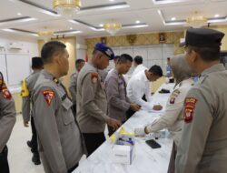 Tes Urine Mendadak, Kapolres Ketapang Ingin Pastikan Personilnya Bebas Dari Narkoba