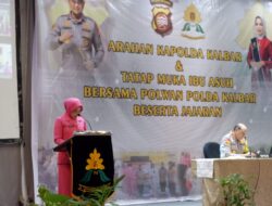 Peran Ganda Sebagai Ibu Sekaligus Profesi Polwan menjadi Kekuatan Yang Melengkapi Kepolisian, Menjadi Topik Arahan Ibu Asuh Polwan Polda Kalbar