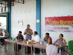 Polres Sekadau Gelar Coffee Morning, Bahas Kesiapan Pilkada dan Kamtibmas