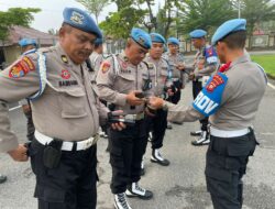 Bid Propam Polda Kalbar Laksanakan Pengecekan Senjata Api Di Lingkungan Polda Kalbar
