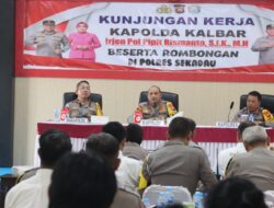 Dorong Ketahanan Pangan, Kapolda Kalbar Ajak Polres Sekadau Optimalkan Potensi Pertanian