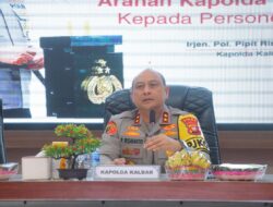 Kunjungan Kerja di Polres Sintang, Kapolda Kalbar Berikan Penekanan Kepada Personel