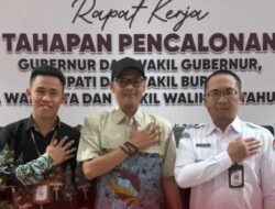 KPU Melawi Ikuti Raker Tahapan Pencalonan di Pilkada 2024