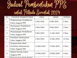 KPU Melawi Umumkan Jadwal Pembentukan PPS untuk Pilkada Serentak 2024