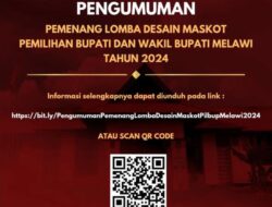 KPU Melawi Umumkan Pemenang Lomba Desain Maskot Pemilihan Bupati dan Wakil Bupati Melawi 2024