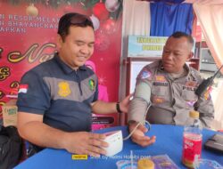 Pemeriksaan Kesehatan dan Pemberian Vitamin untuk Personil Pengamanan Natal 2024 dan Tahun Baru 2025 di Melawi