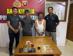 Ungkap Kasus Narkoba Di Kecamatan Nanga Tayap, Polsek Nangat Tayap Amankan Dua Pelaku
