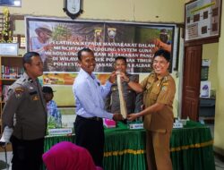 POLSEK PONTIANAK TIMUR GANDENG DINAS PERTANIAN DAN PELAKU USAHA, LAKUKAN PELATIHAN MENCIPTAKAN COOLING SYSTEM UNTUK DUKUNG KETAHANAN PANGAN