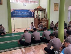 Polres Sekadau Perkuat Karakter Personel Melalui Binrohtal