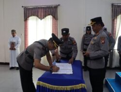 Polres Sekadau Gelar Upacara Sertijab Wakapolres