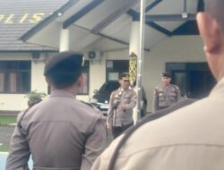 Wakapolres Sekadau Pimpin Apel Perdana, ini arahannya