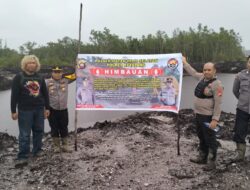 Datangi Lokasi Peti, Polres Ketapang Dan Jajaran Gencar Himbau Warga Hentikan Pertambangan Ilegal