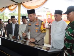 Polresta Pontianak Gelar Peringatan Isra Mi’raj Nabi Muhammad SAW 1446 H /2025 dan Resmikan Rumah Dinas Jabatan Kapolresta dan Wakapolresta Pontianak