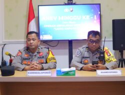 Analisa dan Evaluasi Polres Sintang, Pastikan Operasi Liong Kapuas Berjalan Optimal