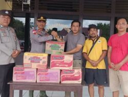 Polres Sanggau Salurkan Bantuan bagi Warga Terdampak Banjir di Kecamatan Bonti