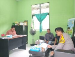 Dukung Ketahanan Pangan, Polsek MHS Lakukan Koordinasi Kesiapan Lahan Tanam Jagung