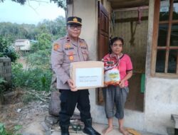 Kapolsek Sayan Salurkan Bantuan