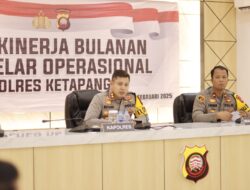 Gelar Analisa dan Evaluasi Kinerja, Kapolres Ketapang : “ Selalu Niatkan Tugas Sebagai Ladang Ibadah