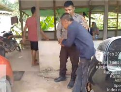 Polri Peduli, Polsek Nanga Tayap Bantu Warga Yang Kehabisan Ongkos Pulang