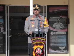 Wujudkan Tertib Berlalu Lintas, Polres Ketapang Gelar Operasi Keselamatan Kapuas Tahun 2025
