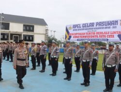 Operasi Keselamatan Kapuas 2025 Dimulai, Polres Sekadau Gelar Apel Pasukan