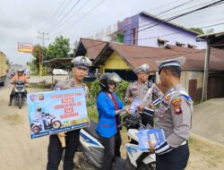 Satlantas Polres Sekadau Jaring 25 Pelanggar di Hari Pertama Operasi Keselamatan Kapuas