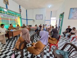 Pemdes Kompas Raya Bersama Bhabinkamtibmas Siap Bersinergi Dukung Ketahanan Pangan