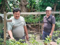 Kapolsek Belitang Motivasi Warga Manfaatkan Pekarangan untuk Ketahanan Pangan