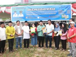 Menjelang Ramadhan dan idul Fitri pemkab Melawi gelar pasar murah