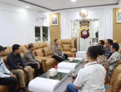 Besinergi Dalam Pembangunan Pasokan Listrik, Kapolres Ketapang Terima Kunjungan PLN UIP Kalbar