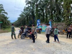 Respon Cepat Polsek Belimbing, Koramil Belimbing dan Perangkat Desa Guhung Tanggapi Informasi Masyarakat